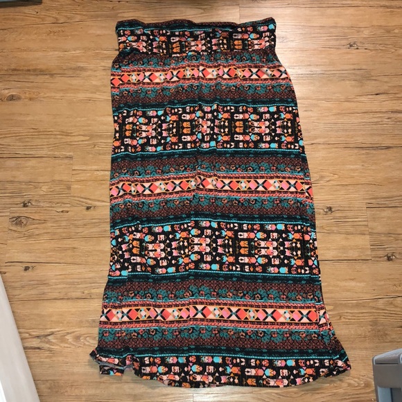 Mossimo Supply Co. Dresses & Skirts - Patterned Maxi Skirt